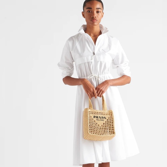 ❌❌SOLD! New Prada Raffia Small Tote - Picture 9 of 10